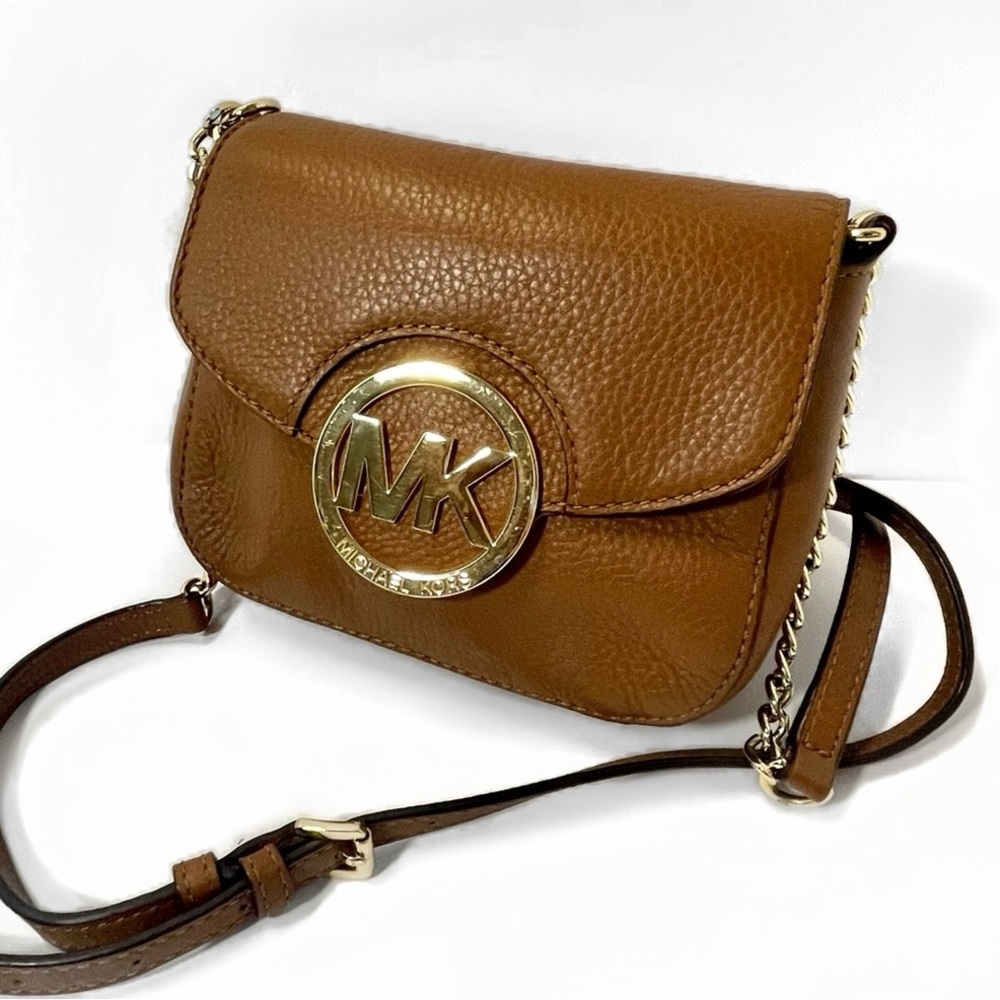Michael Kors Brown Leather Handbag